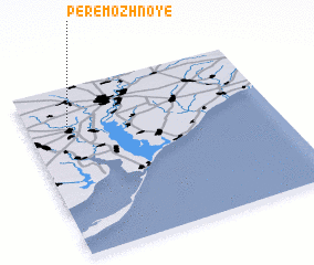 3d view of Peremozhnoye