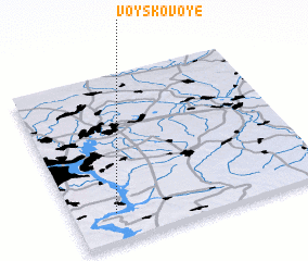 3d view of Voyskovoye