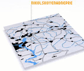 3d view of Nikolʼskoye na Dnepre