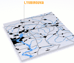 3d view of Lyubimovka