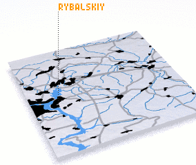 3d view of Rybalʼskiy