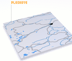 3d view of Ploskoye