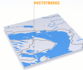 3d view of Pustoy Bereg