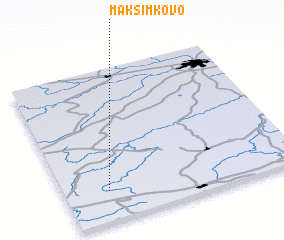 3d view of Maksimkovo