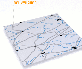 3d view of Belyy Kamen\