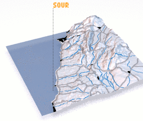 3d view of Soûr