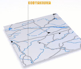 3d view of Kobyakovka