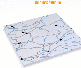 3d view of Kocherzhinka