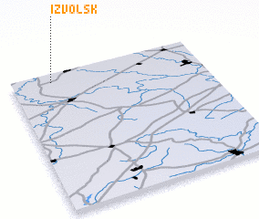 3d view of Izvol\