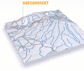 3d view of Kapsamonget