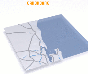 3d view of Cabo Boane