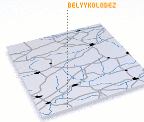 3d view of Belyy Kolodez\