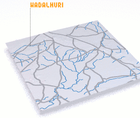 3d view of Wad al Ḩūrī