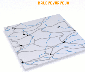 3d view of Maloye Yur\