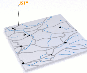3d view of Usty