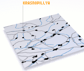 3d view of Krasnopillya