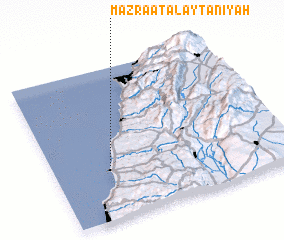 3d view of Mazra‘at al ‘Aytānīyah