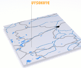 3d view of Vysokoye