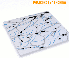 3d view of Veliko-Kozyrshchina