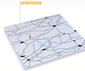 3d view of Semënovka