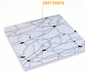 3d view of Snetskaya