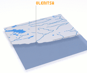 3d view of Olenitsa