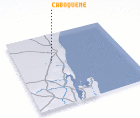 3d view of Cabo Queme