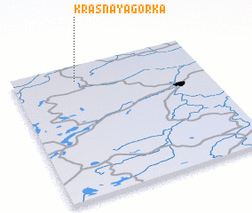 3d view of Krasnaya Gorka