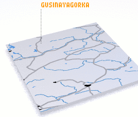 3d view of Gusinaya Gorka