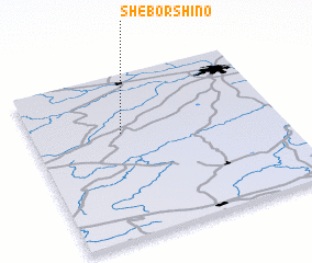 3d view of Sheborshino