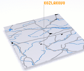 3d view of Kozlakovo