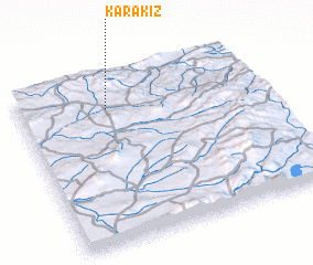 3d view of Karakız