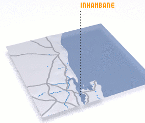 3d view of Inhambane