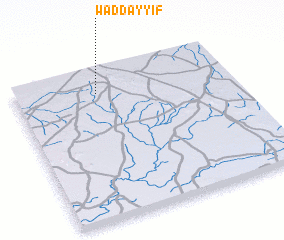 3d view of Wad Ḑayyif
