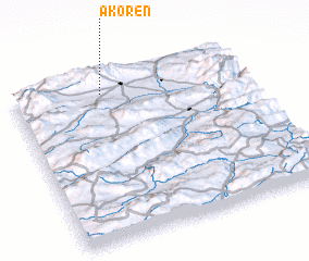 3d view of Akören