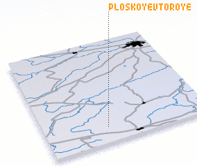 3d view of Ploskoye Vtoroye