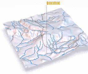 3d view of Bikʼ Inikʼ