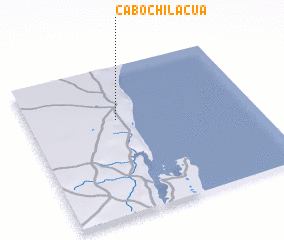 3d view of Cabo Chilácua