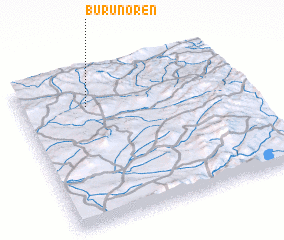 3d view of Burunören