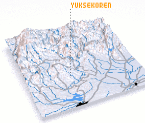 3d view of Yüksekören