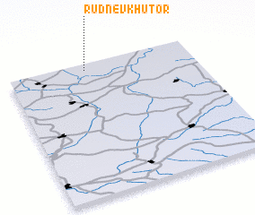 3d view of Rudnëv Khutor