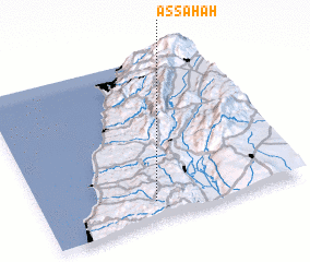 3d view of As Sāḩah