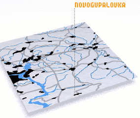 3d view of Novo-Gupalovka