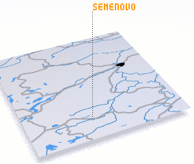 3d view of Semënovo