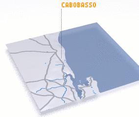 3d view of Cabo Basso