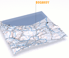 3d view of Boğaköy
