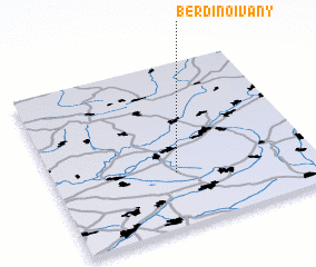 3d view of Berdino-Ivany