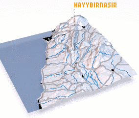 3d view of Ḩayy Biʼr Nāşir