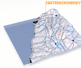 3d view of Zawţar ash Sharqīyah