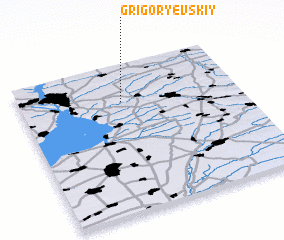 3d view of Grigorʼyevskiy